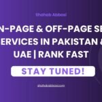 On-Page & Off-Page SEO Services in Pakistan & UAE | Rank Fast