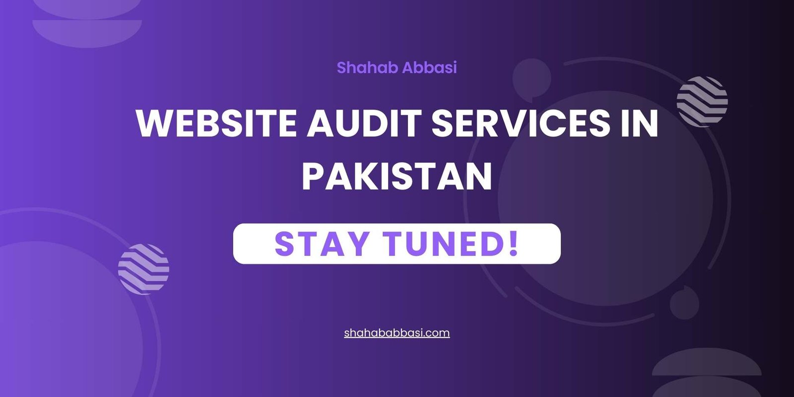 Website Audit Services in Pakistan